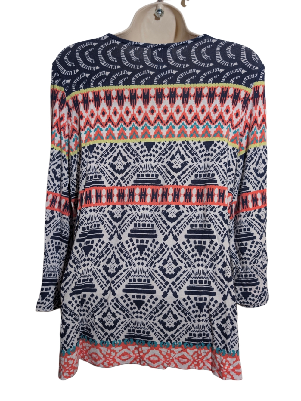 Ruby Rd. | Boho Beaded String Women's Blouse - Picture 2 of 4